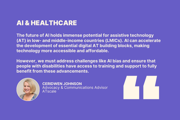 AI & Healthcare Ceridwen Johnson ATscale